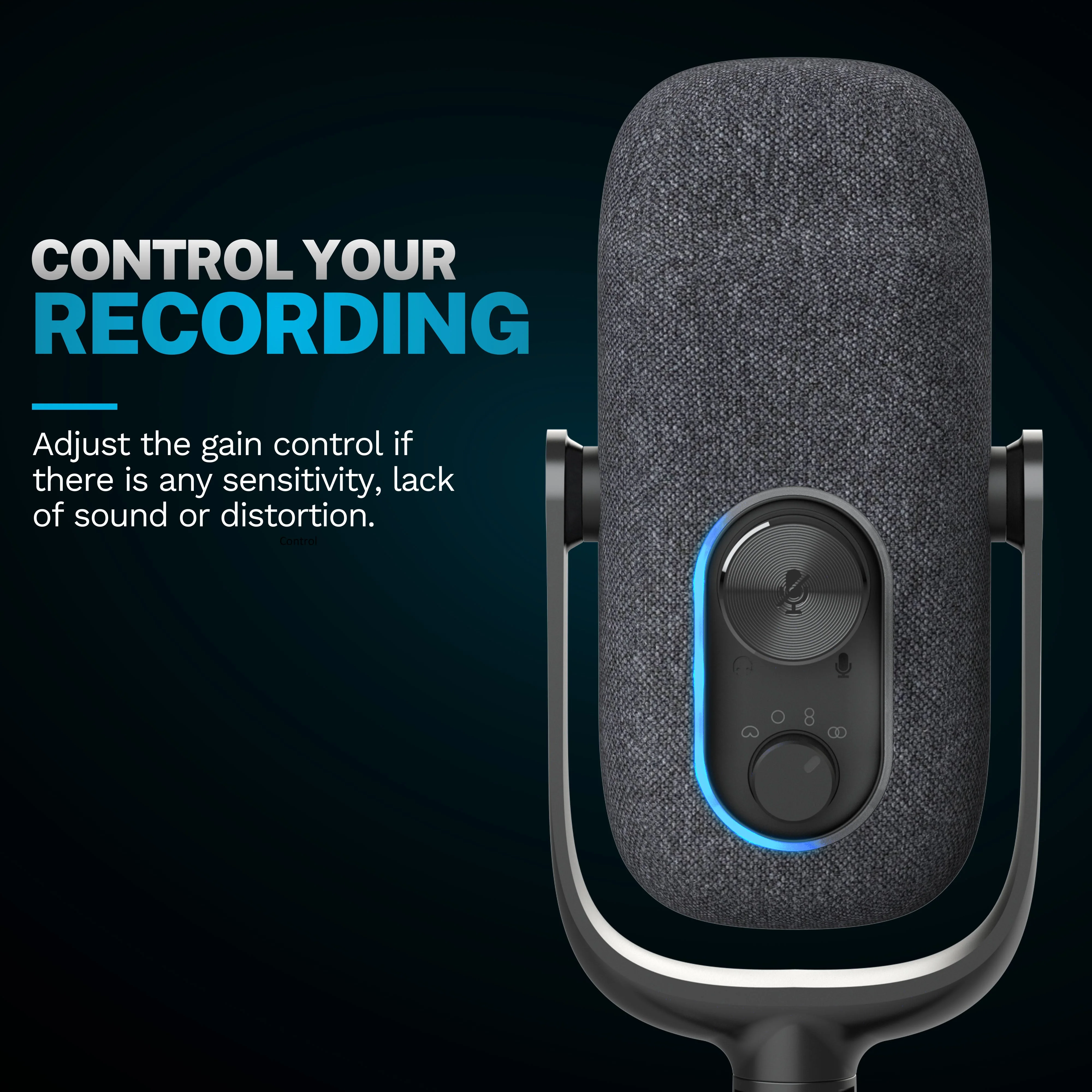 Epic Talk USB Microphone Black - Image 20
