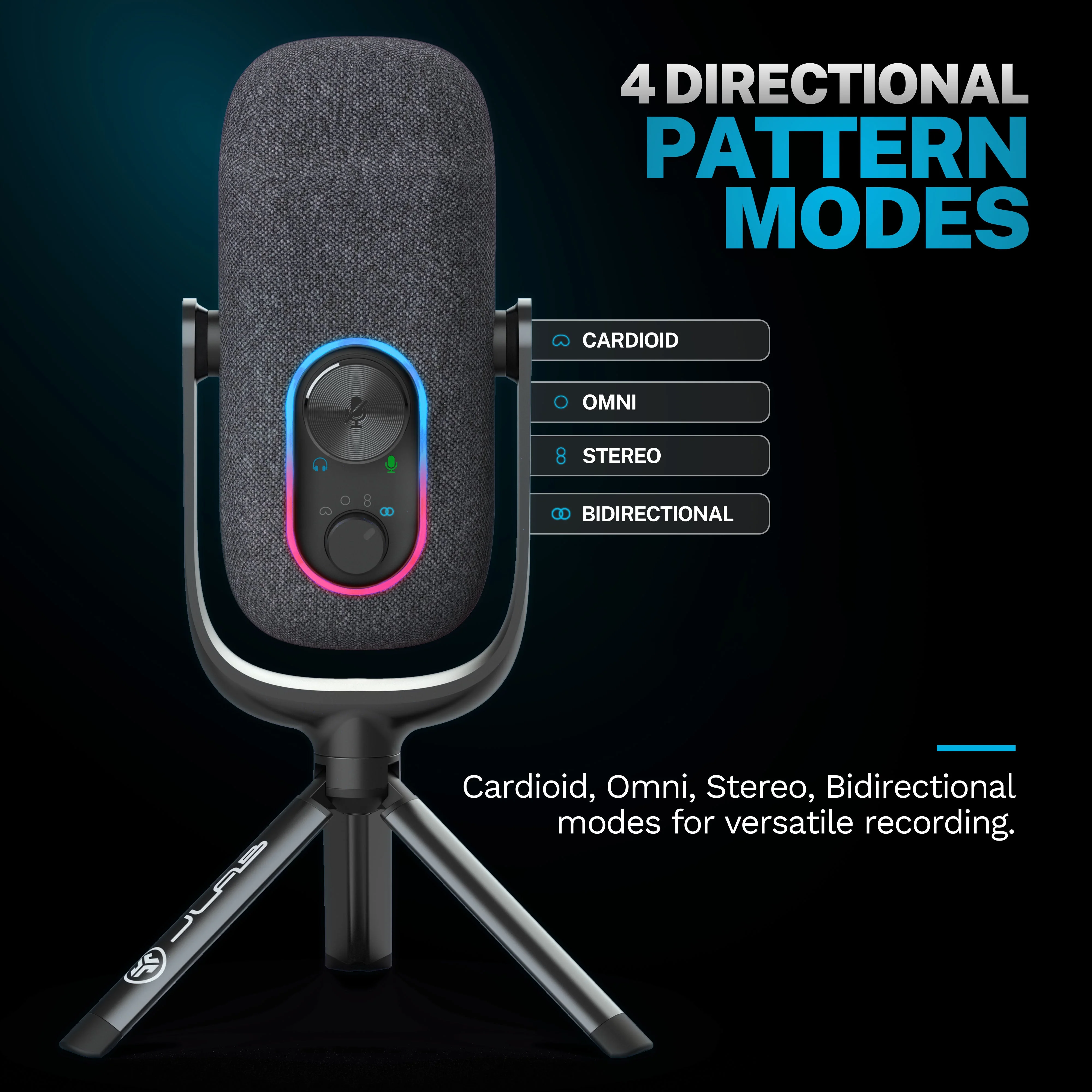 Epic Talk USB Microphone Black - Image 4