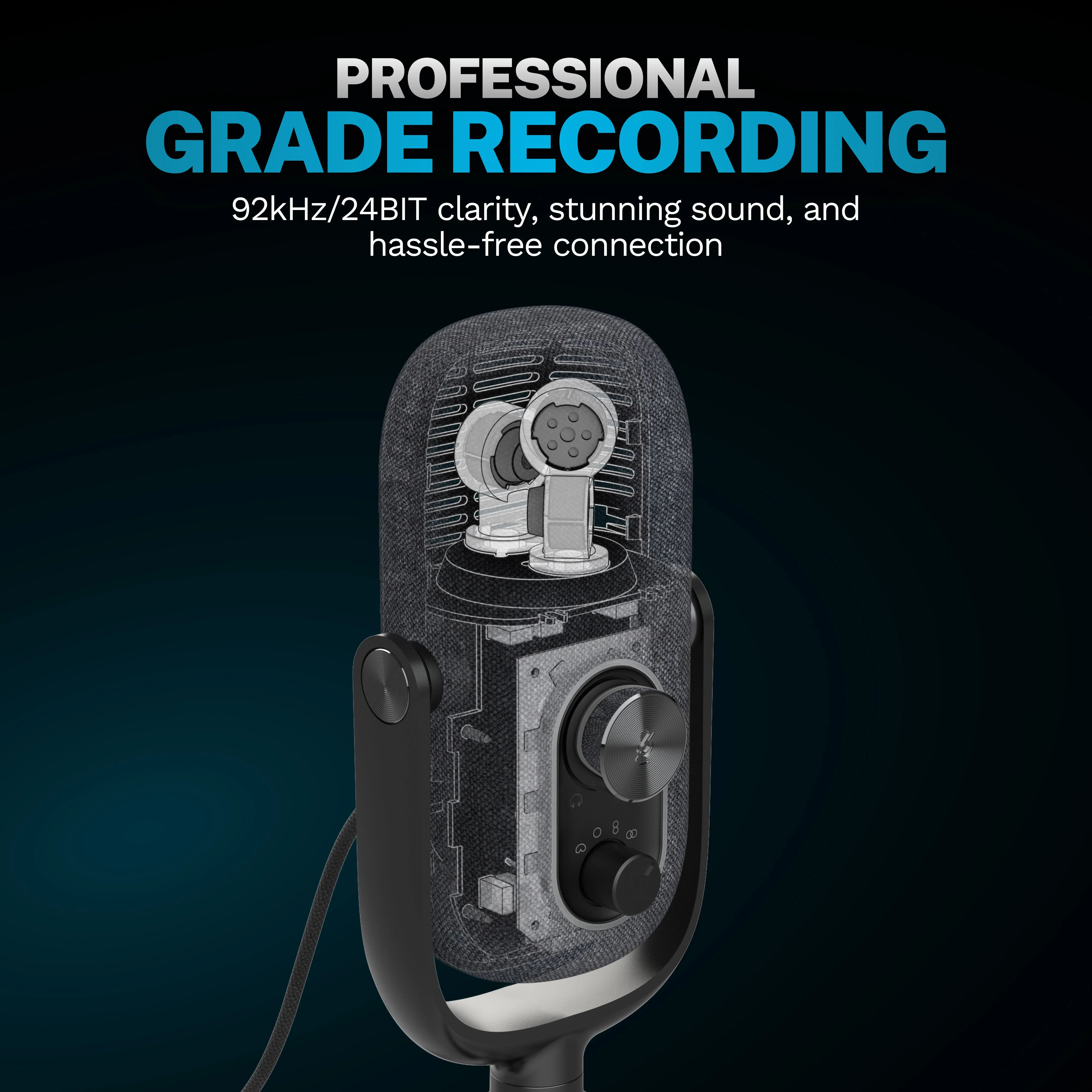 Epic Talk USB Microphone Black - Image 7