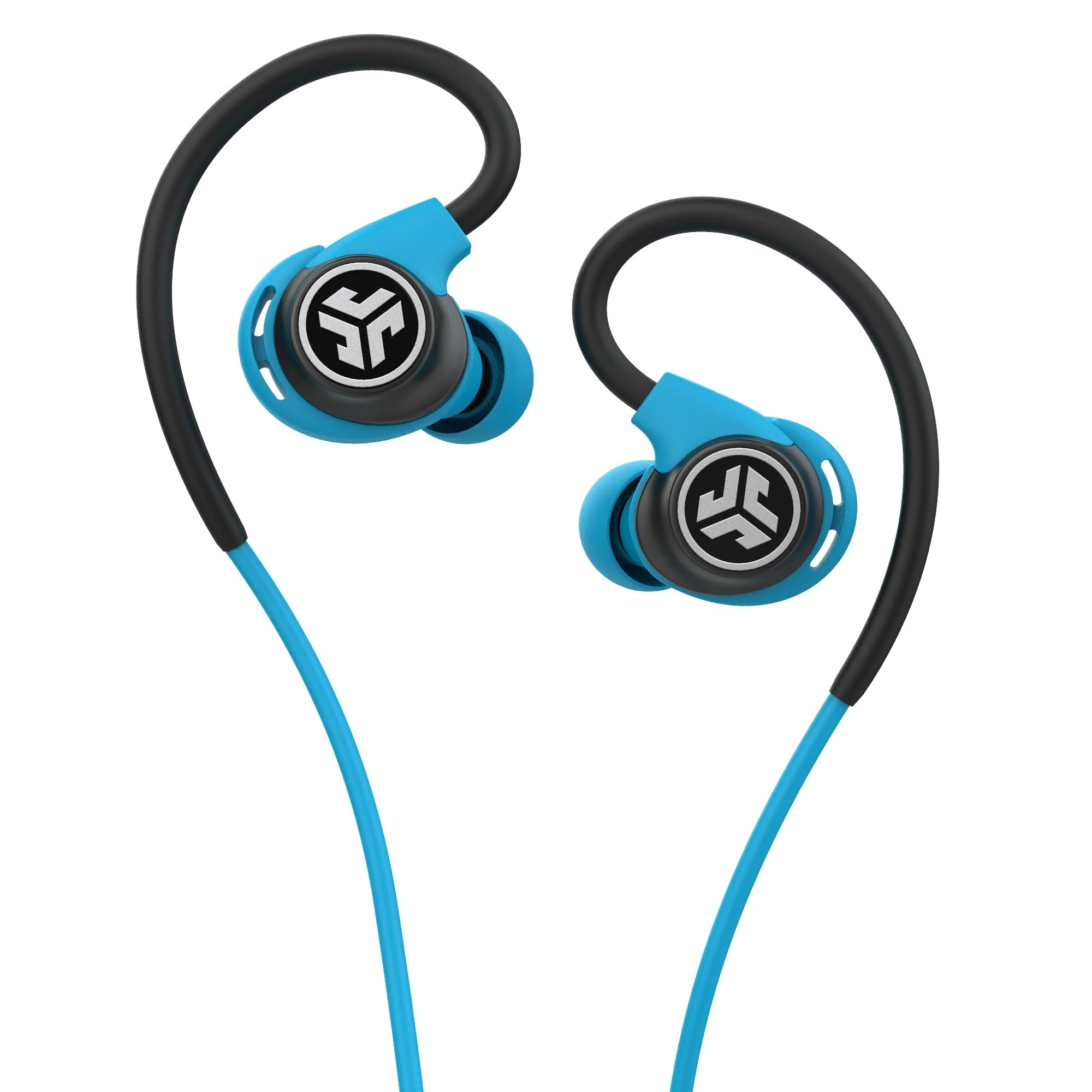 Fit Sport 2 Wired Fitness Earbuds Blue