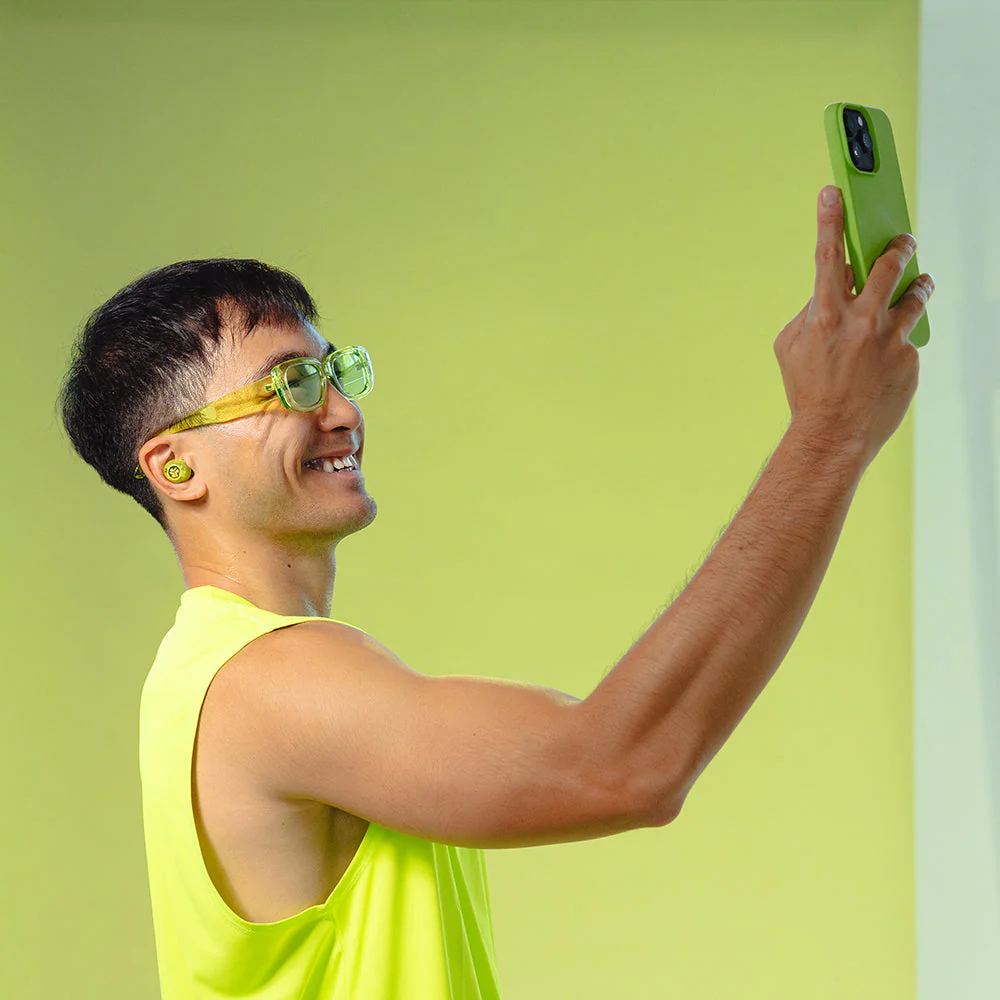 Go Pop ANC Transparent Neon Green + Tips - Image 3