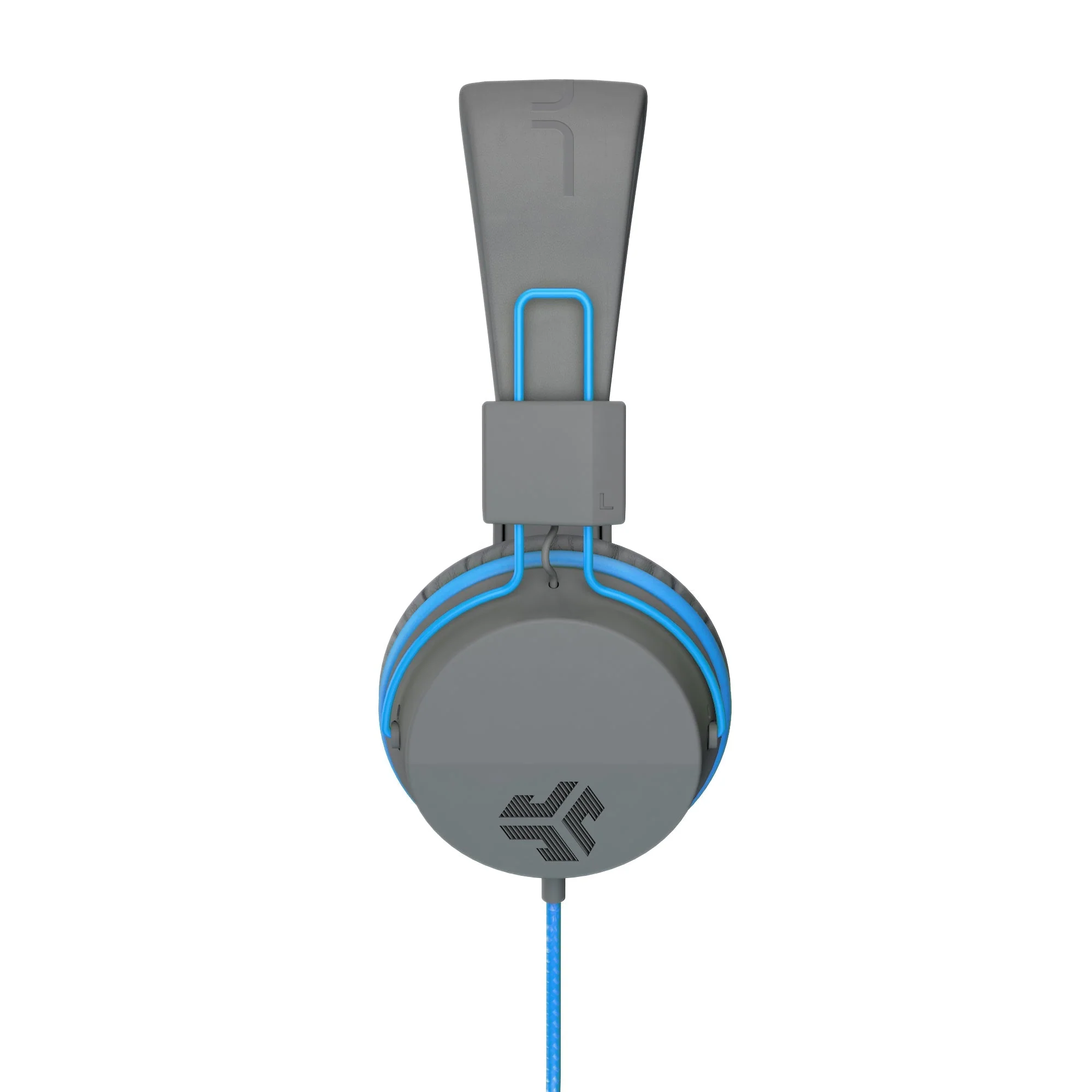 JBuddies Studio On-Ear Kids Wired Headphones Graphite/Blue - Image 4